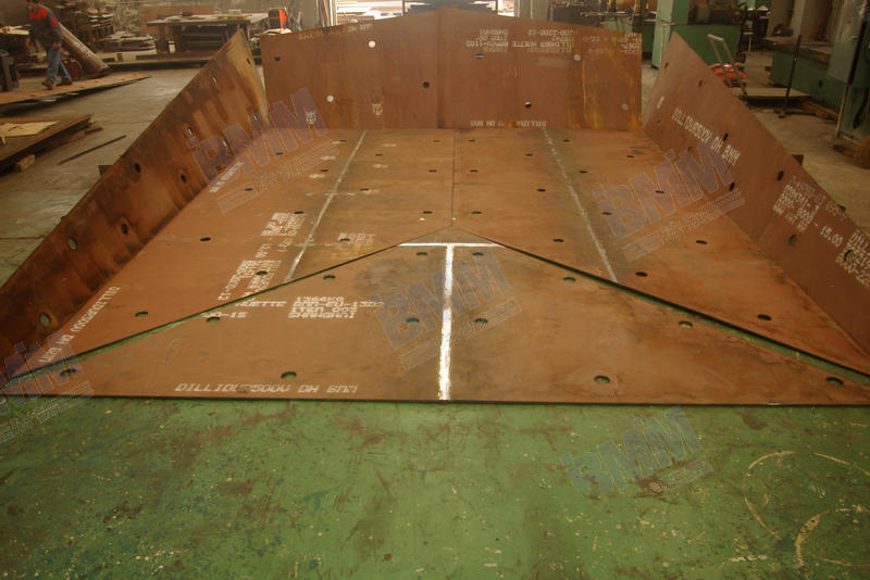 礦車車廂底板、側(cè)板